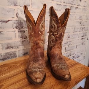 Justin Men's bent rail Western boot 7.5